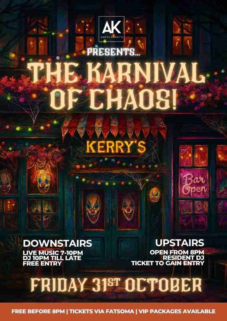 Karnival of Chaos: Halloween at Kerry\u2019s \ud83c\udf83\ud83c\udfa1