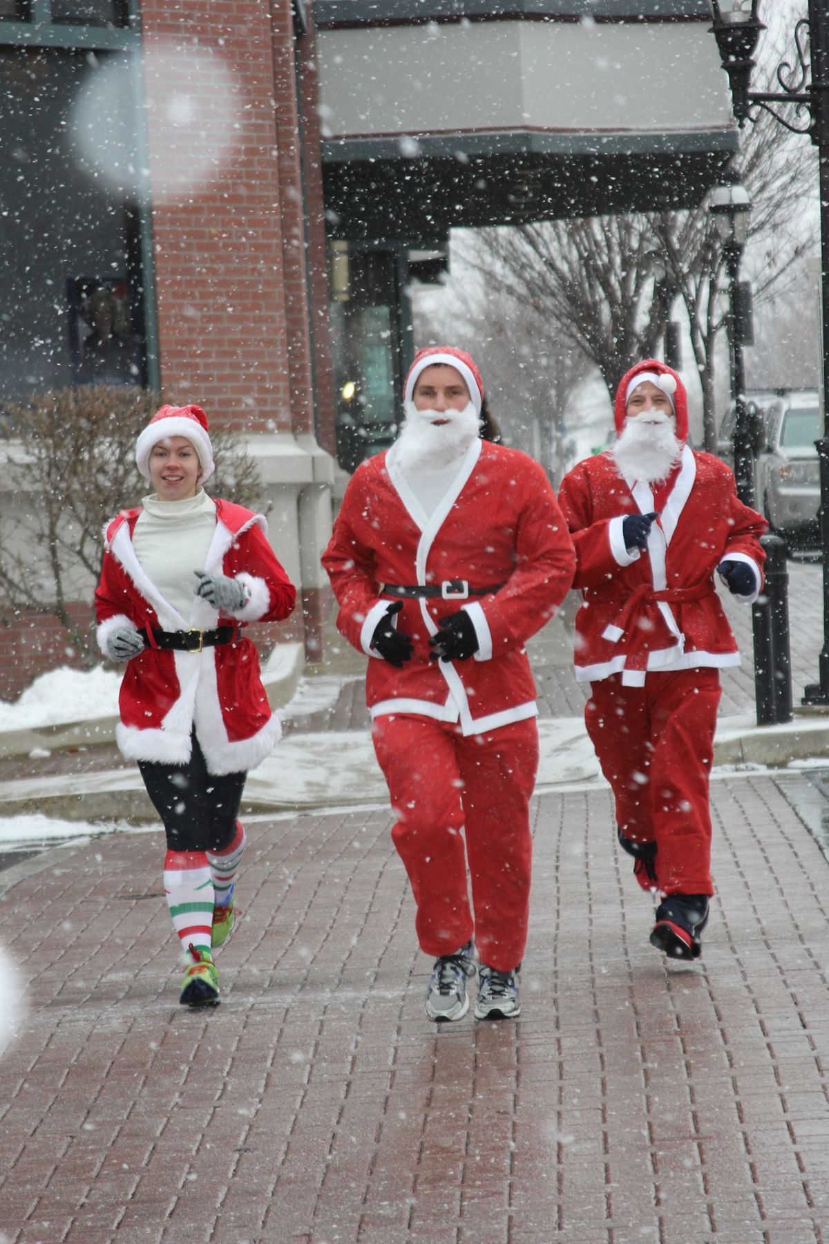 Santa will run for beer 5K-ish