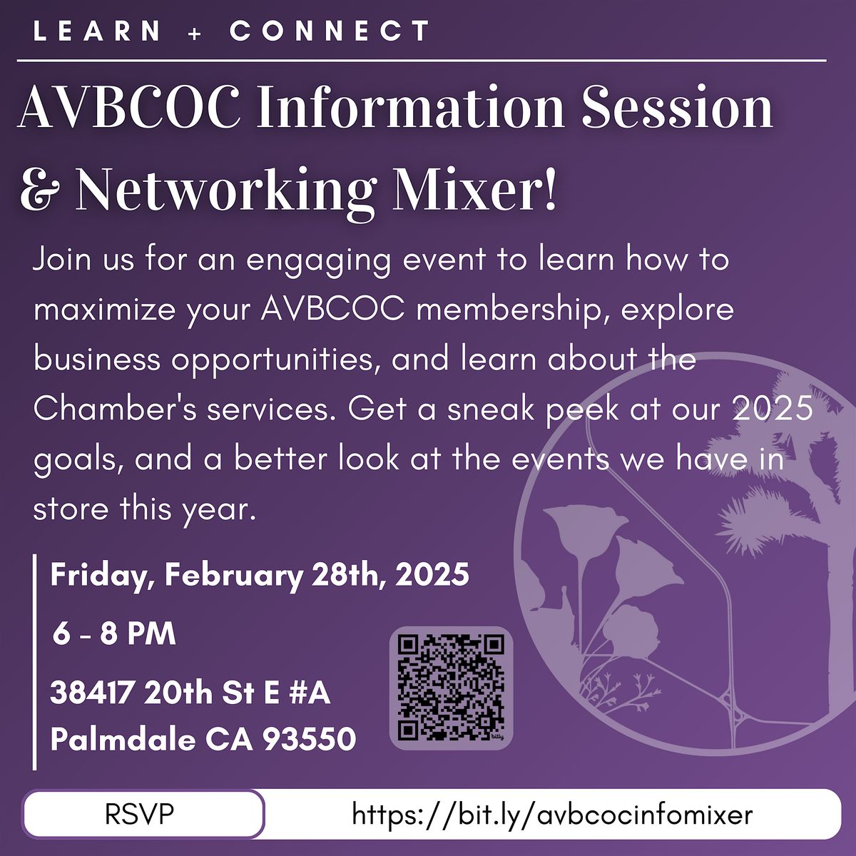 AVBCOC Information Session & Networking Mixer