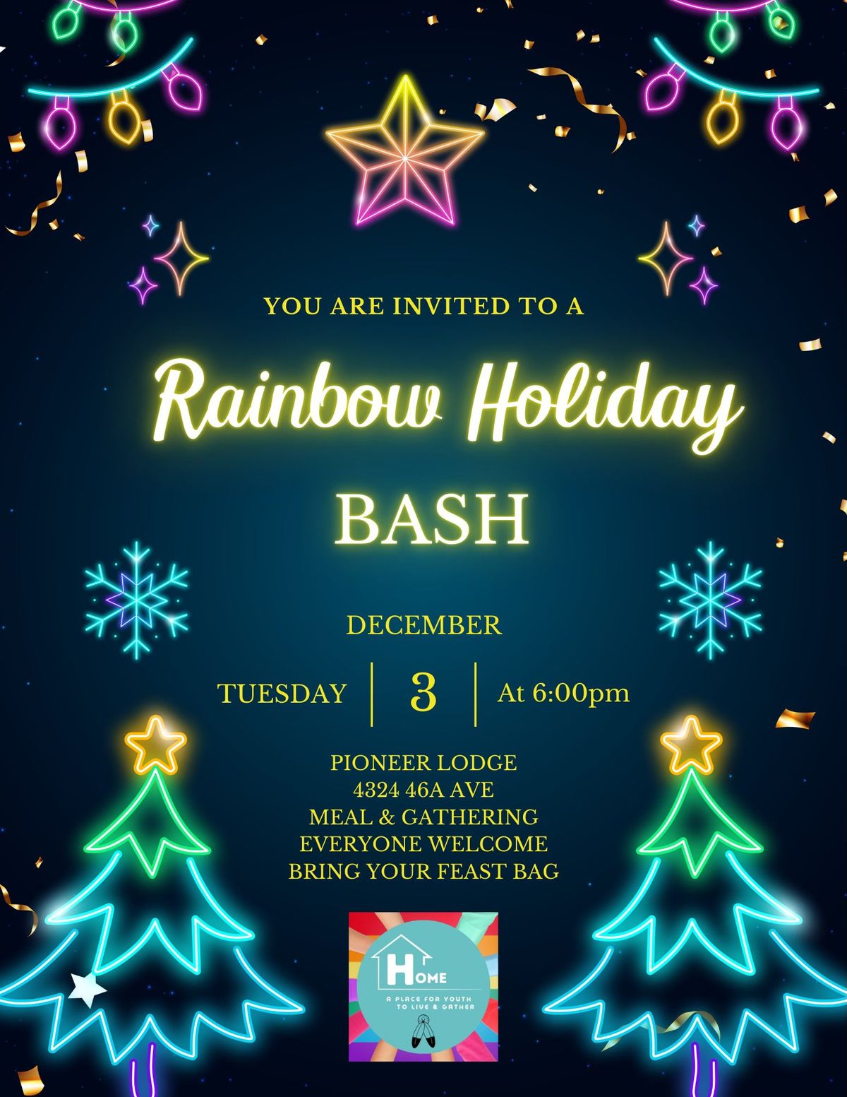 Rainbow Holiday Bash