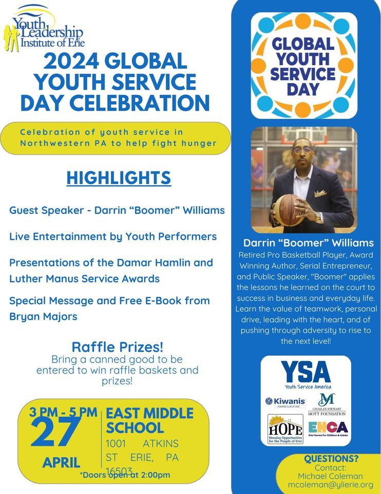 Global Youth Service Day Celebation