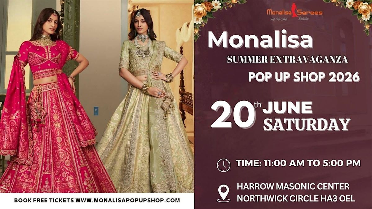 Monalisa Summer Extravaganza Pop-up Shop (HARROW)