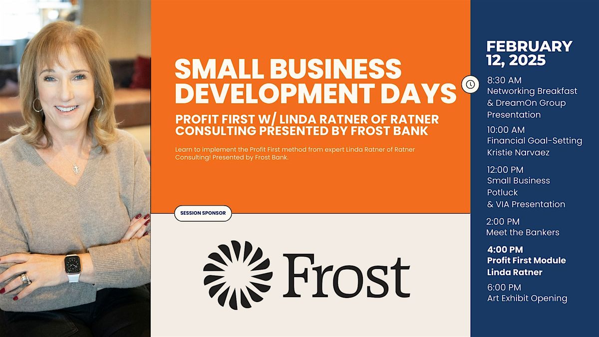 Profit First w\/ Linda Ratner of Ratner Consulting Presented by Frost