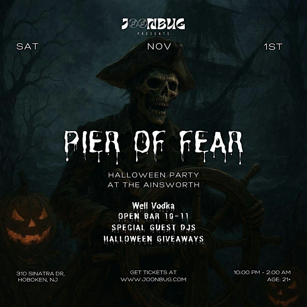 Ainsworth Hoboken's Official Halloween Party [1-Hour Well Vodka Open Bar]