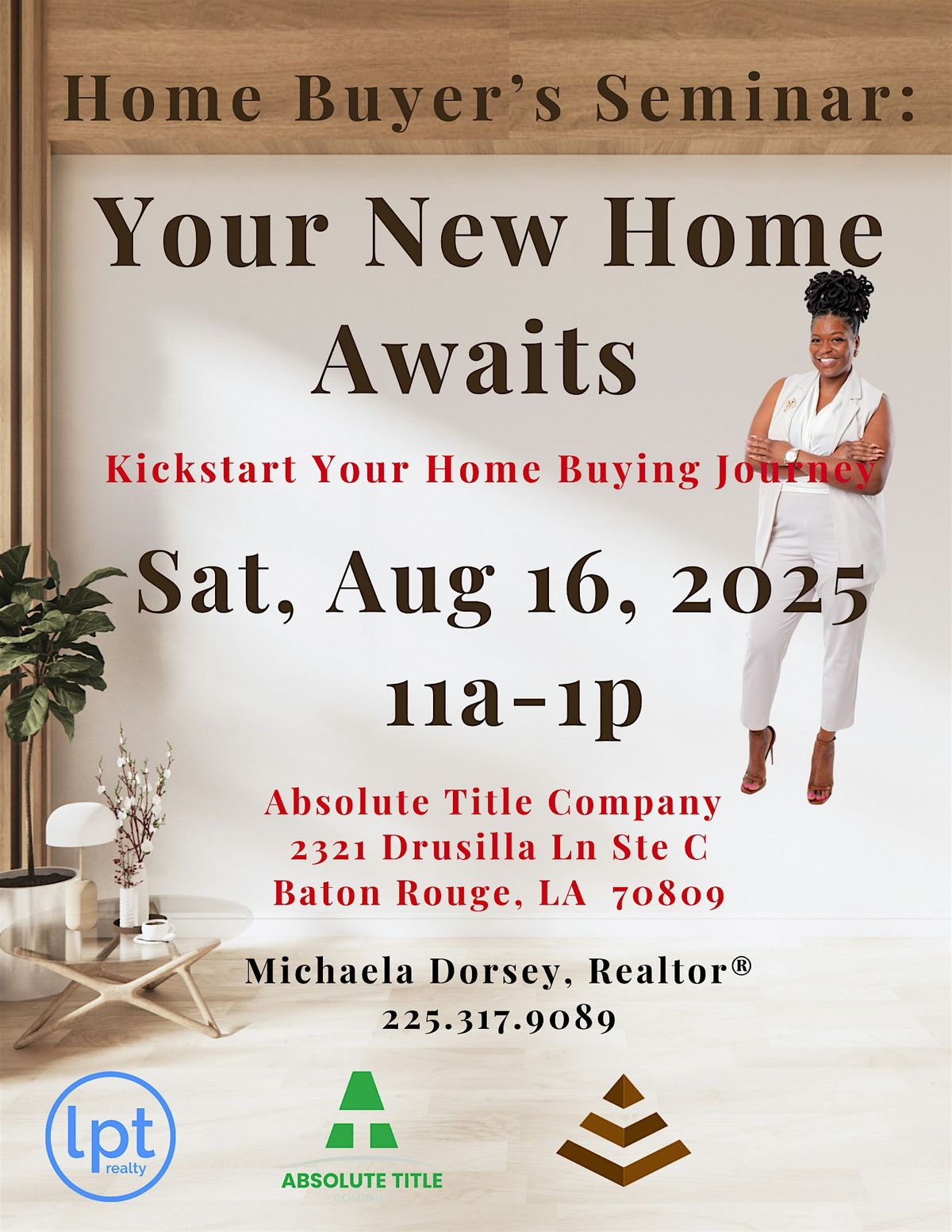 Kickstart Your Home Buying Journey with Michaela Dorsey, Realtor\u00ae @ LPT