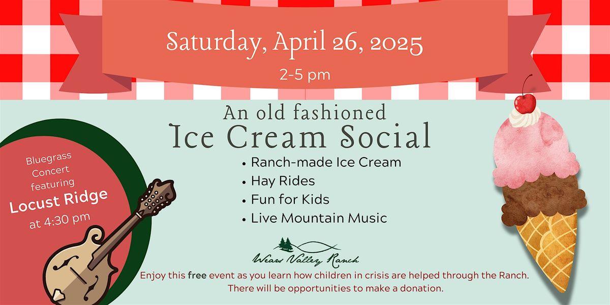 An Old Fashioned Ice Cream Social