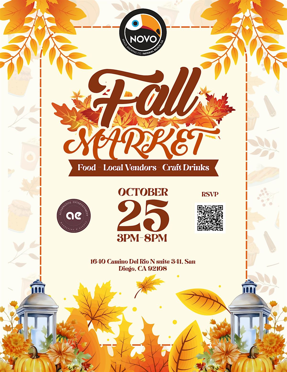 Novo Brazil Brewery Fall Market!