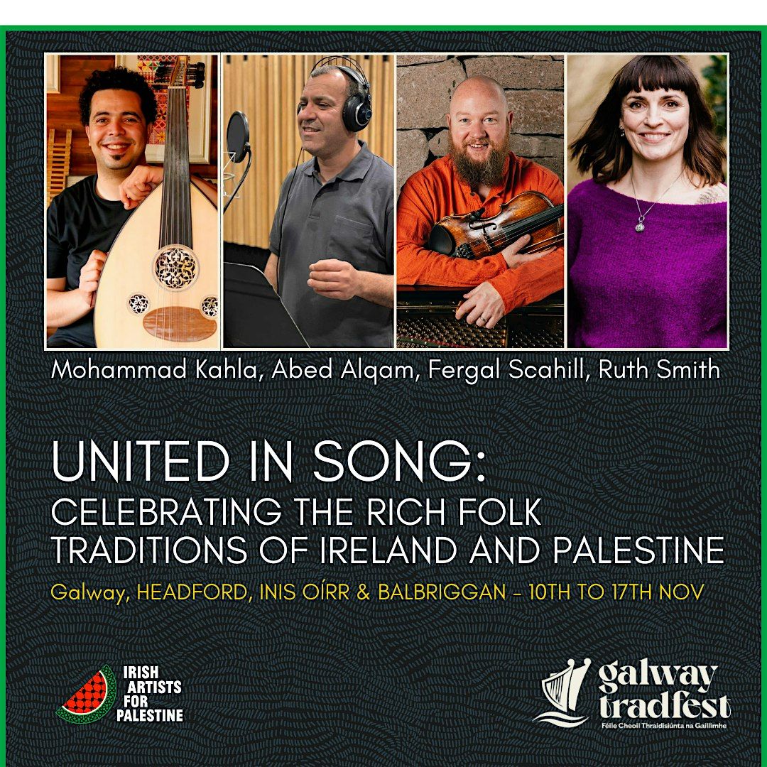 Fergal Scahill, Ruth Smith (Ire), Mohammad Kahla & Abed Alqam (Palestine)