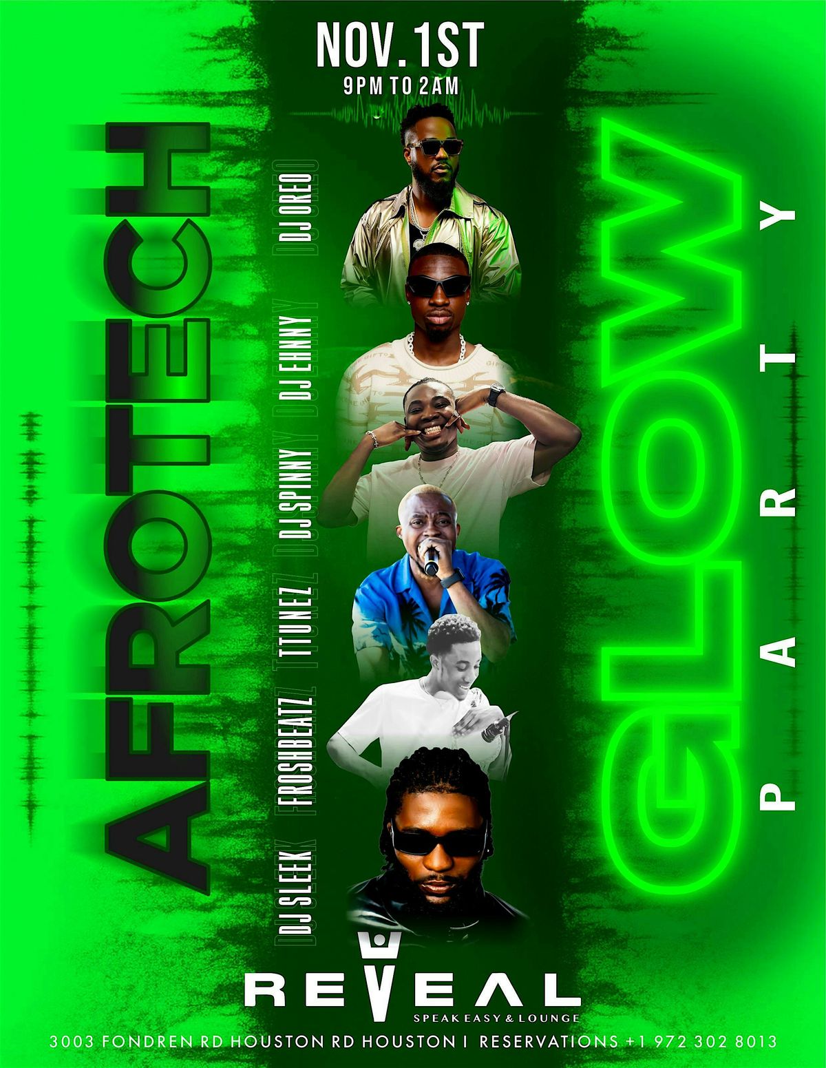 AFROTECH GLOW PARTY \u2022 NOV 1 \u2022 HOUSTON