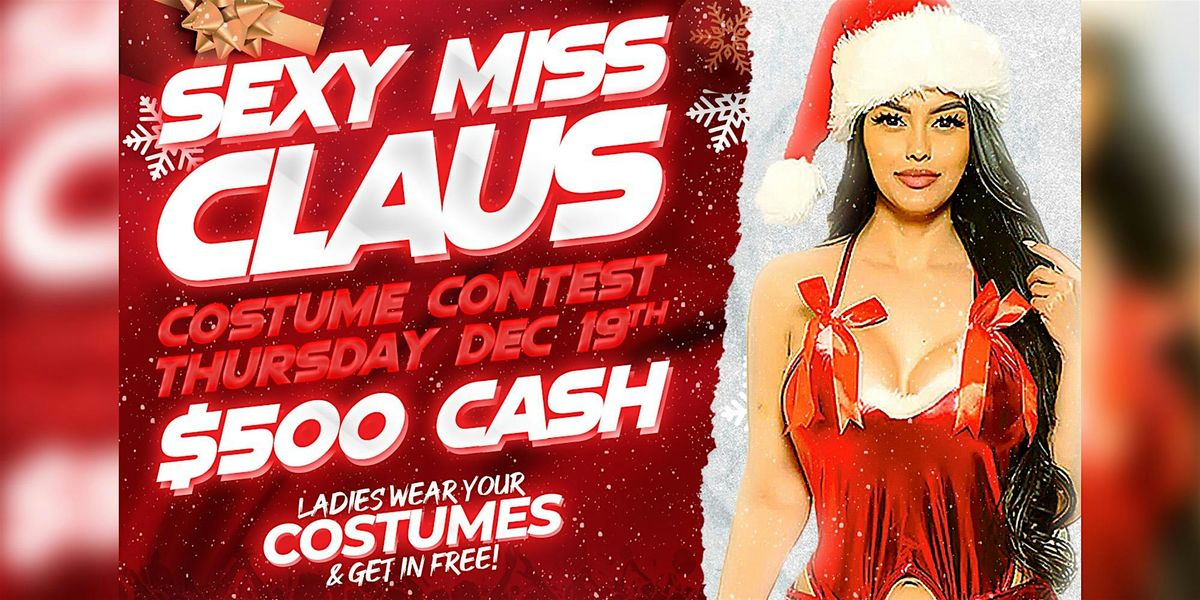 Sexy Miss Claus $500 Costume Contest