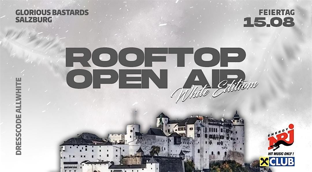 SECRET ROOFTOP - Daydrinking in White