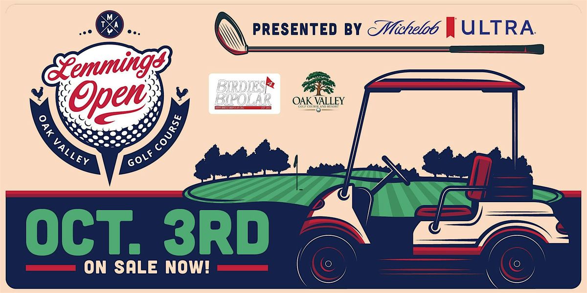 TMA Lemmings Open Golf Tournament 10\/3