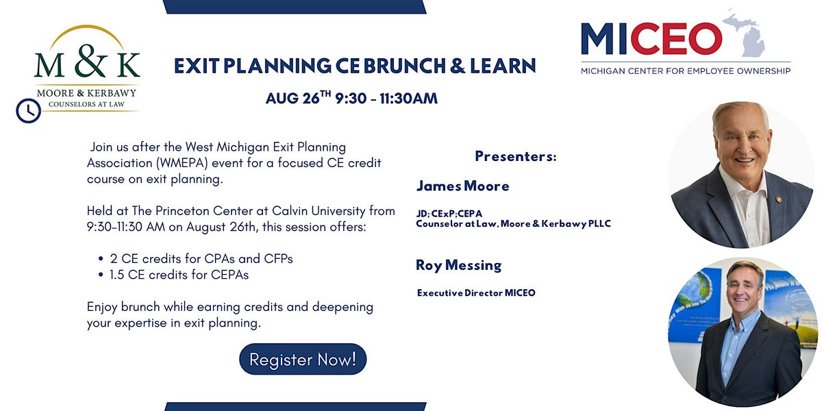 Free CE credit brunch and learn