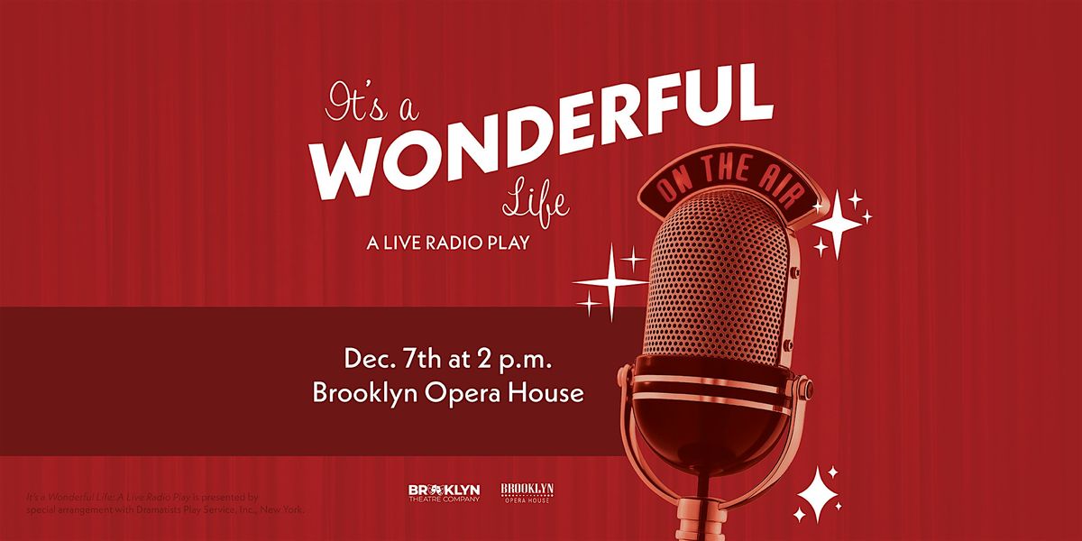 Brooklyn Community Theatre Presents It's a Wonderful Life