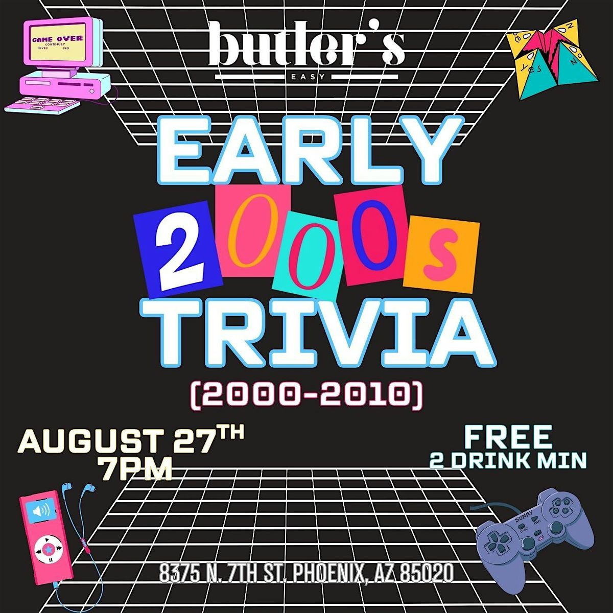 Early 2000's Trivia at Butler's Easy (2000-2010)