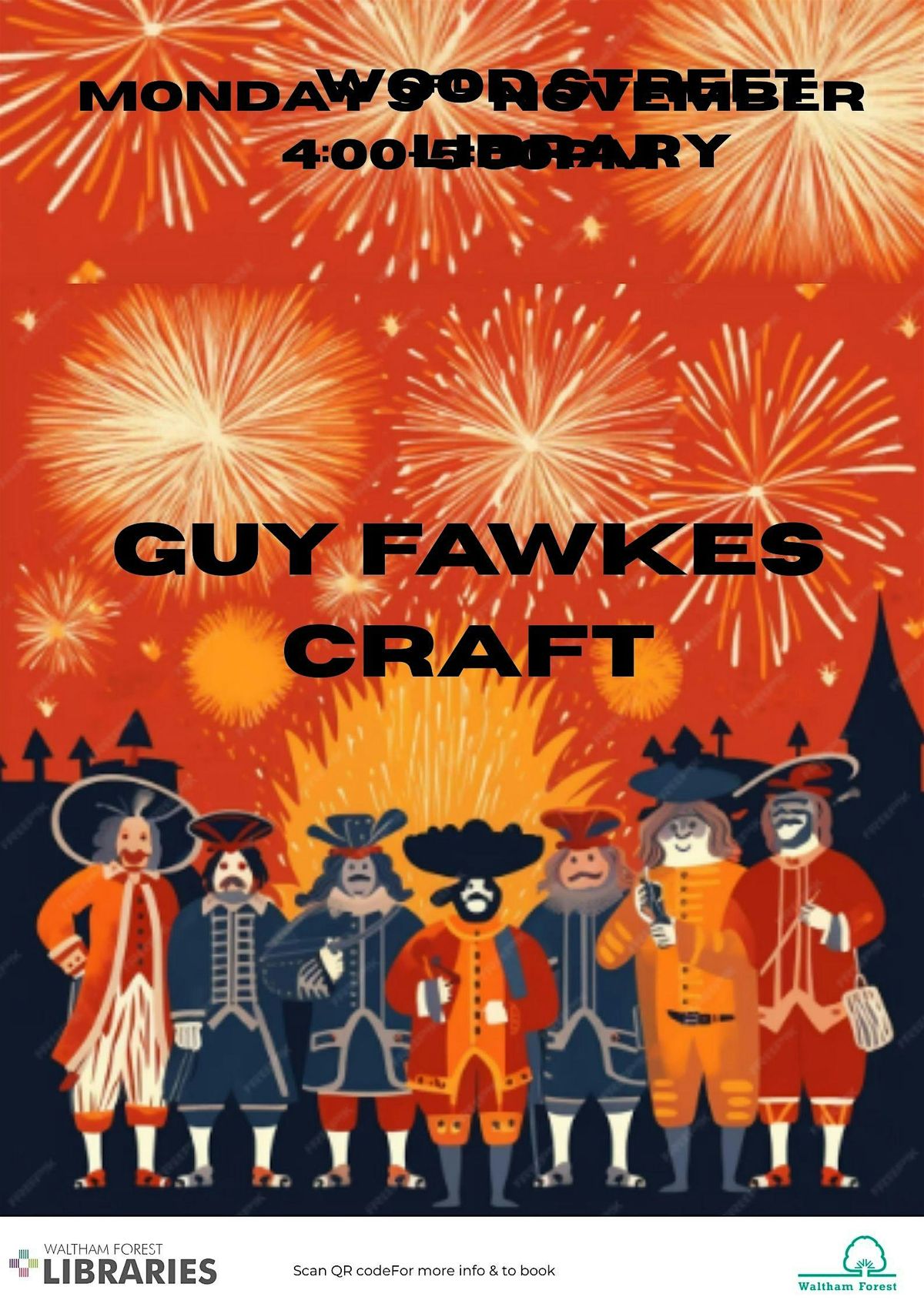 Guy Fawkes Craft @ Wood Street Library