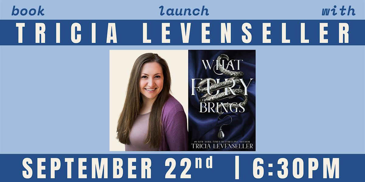 Book Launch: TRICIA LEVENSELLER