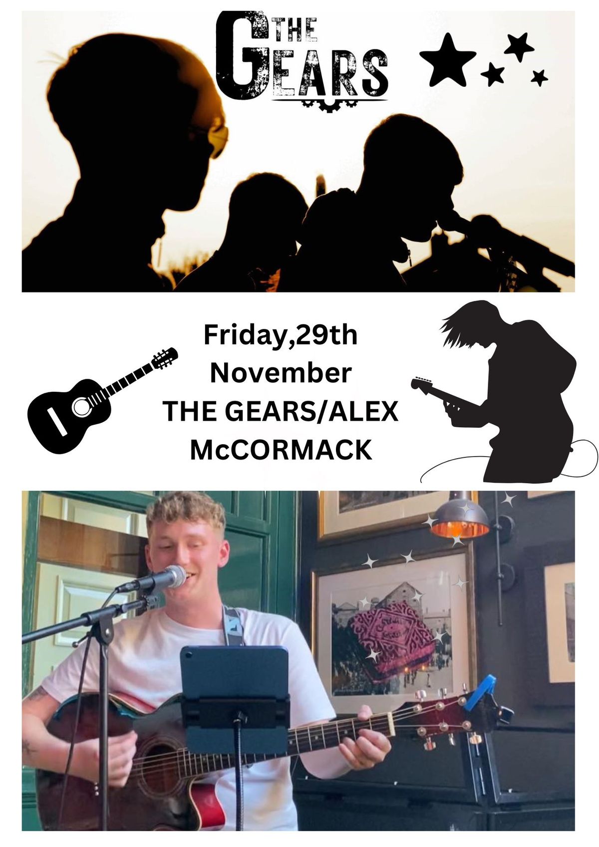 THE GEARS & ALEX McCORMACK LIVE