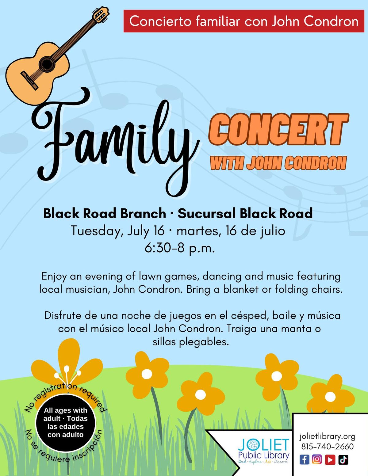 Family Concert with John Condron