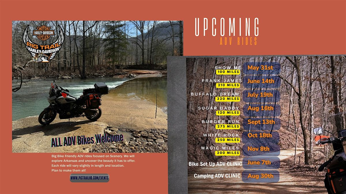 ADV Ride: Burger Run 275 Miles