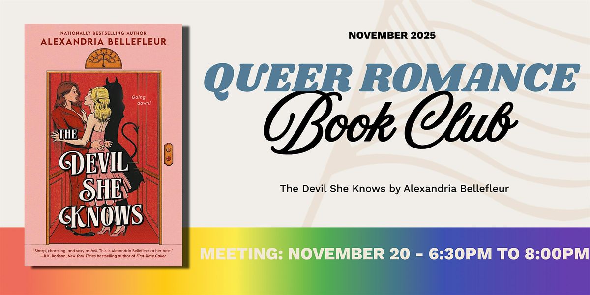 Queer Romance Book Club at The Well Red Damsel