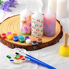 12 Crafts of Christmas Week 5 - Candle Painting