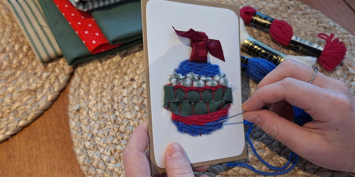 Woven Christmas Card workshop