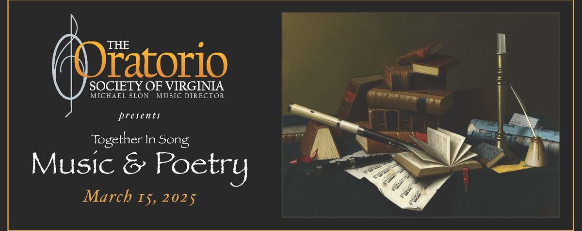 Together in Song: Music & Poetry