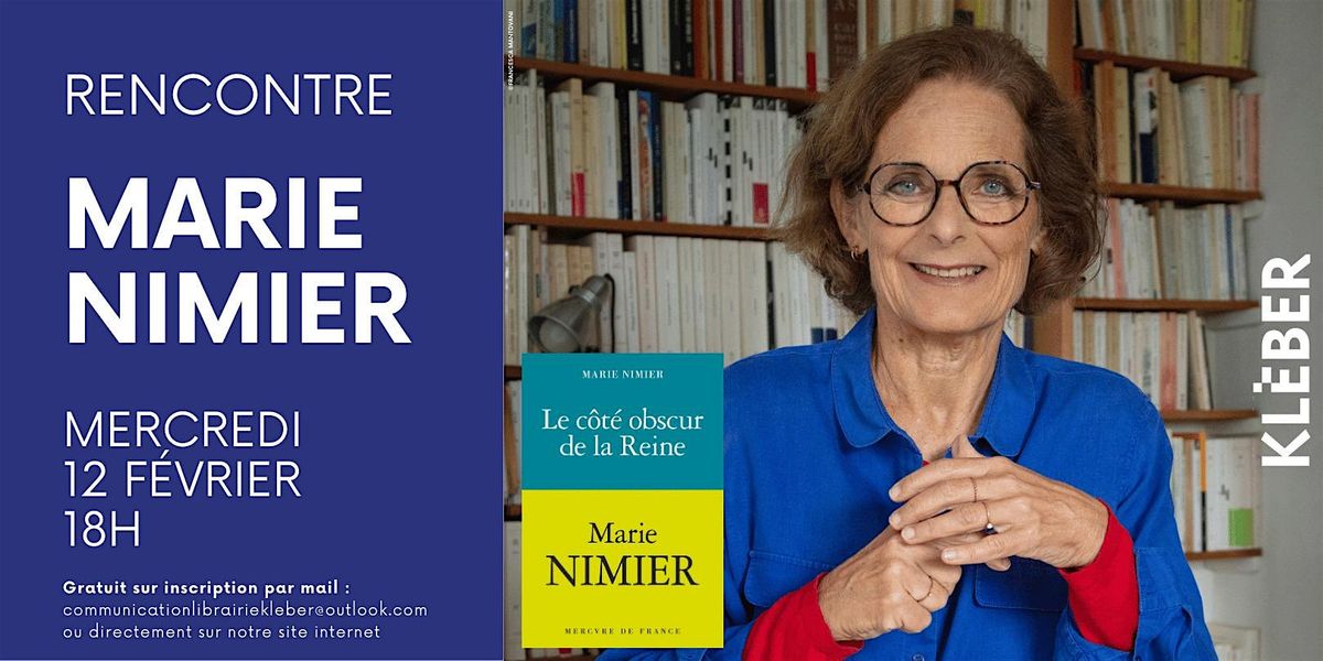 Rencontre avec Marie Nimier