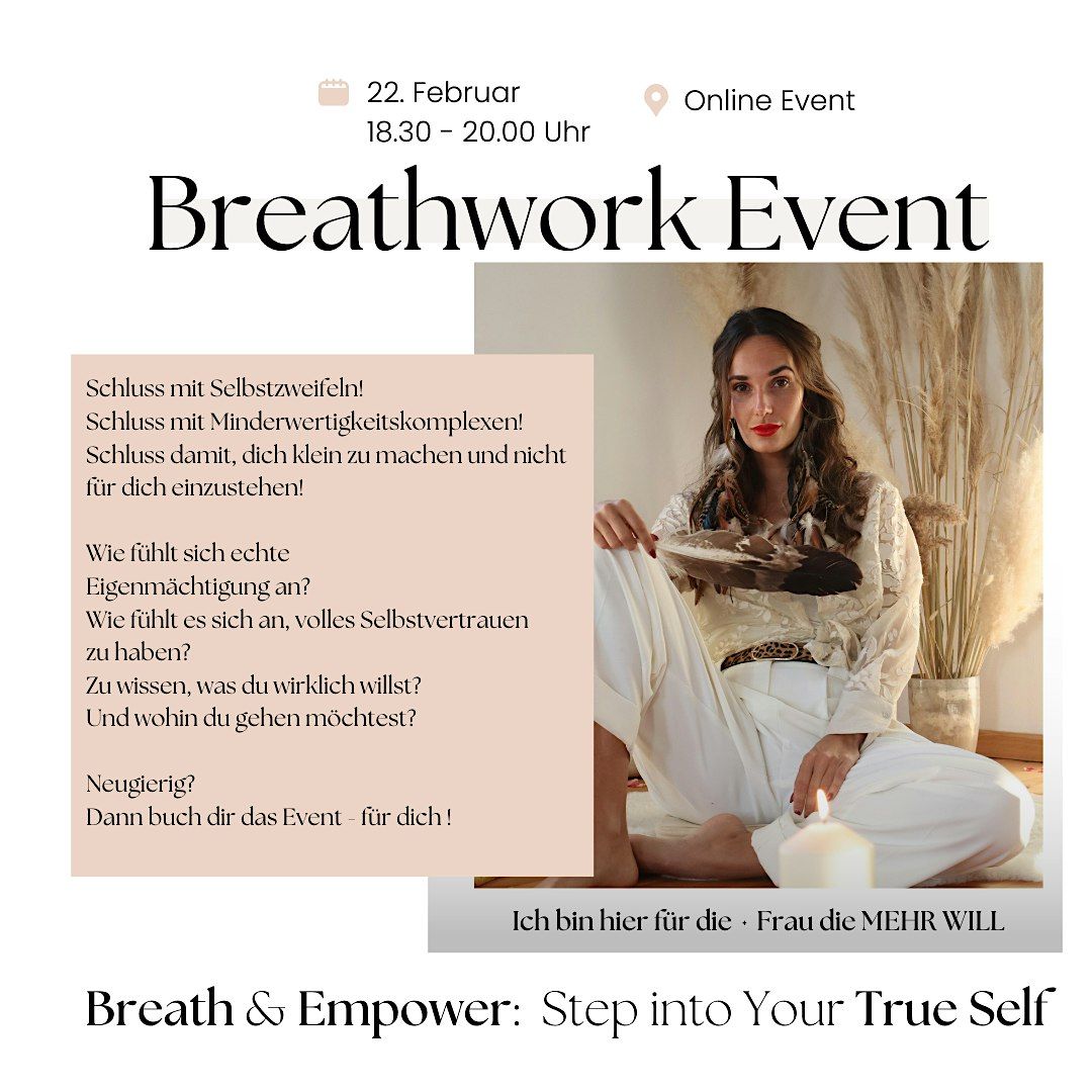 Breath & Empower: Step into Your TRUE SELF