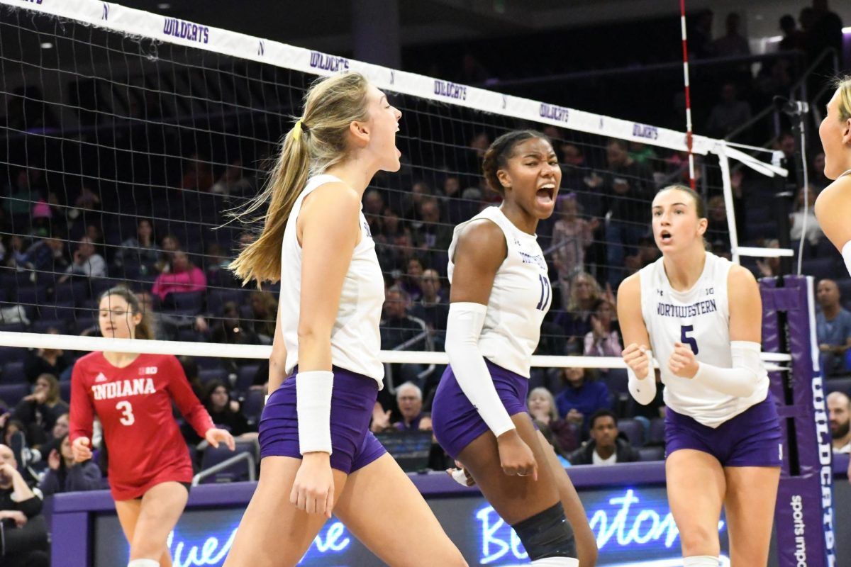 Indiana Hoosiers at Northwestern Wildcats Womens Volleyball at Welsh Ryan Arena