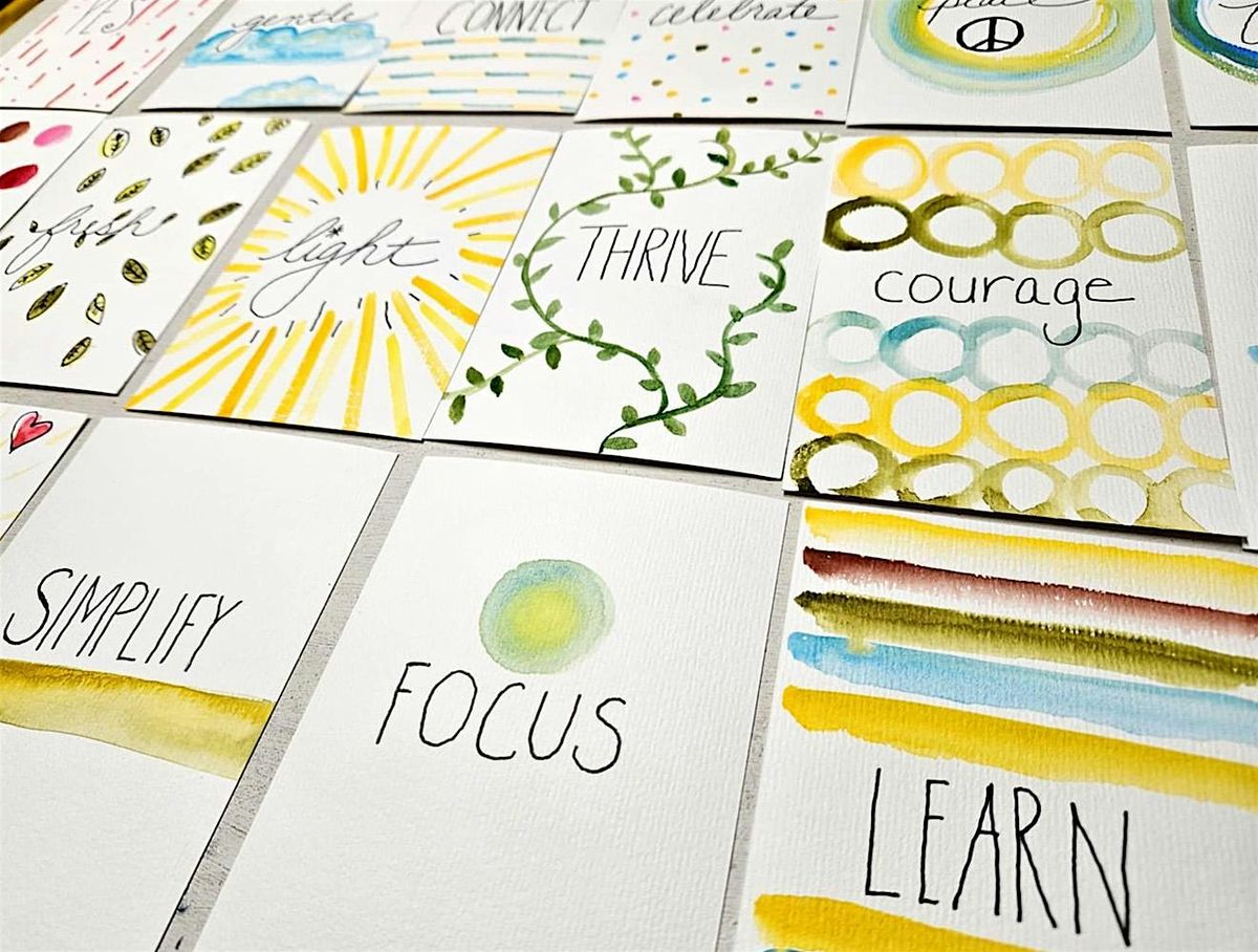 Watercolours for Wellness: Word Of The Year