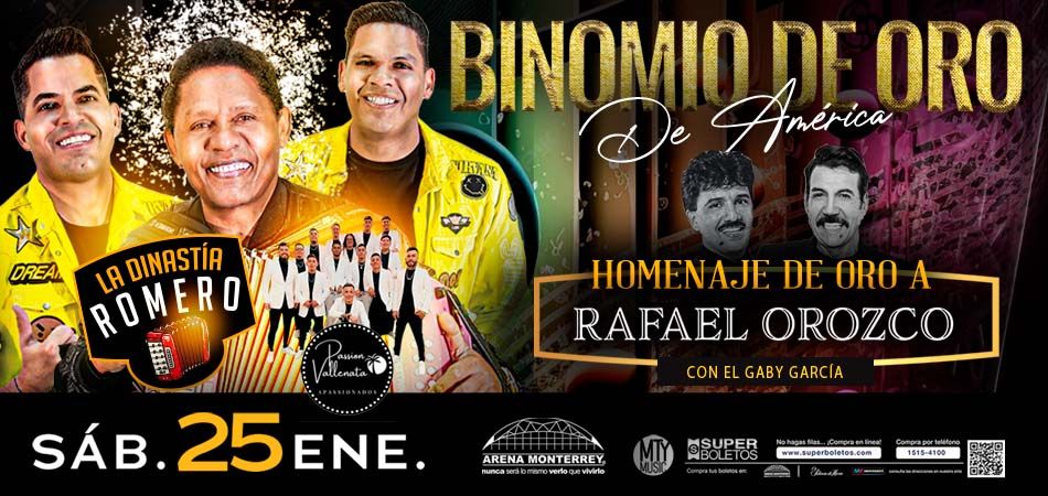 BINOMIO DE ORO DE AM\u00c9RICA - Homenaje a RAFAEL OROZCO, LA DINAST\u00cdA ROMERO Y LA PASSI\u00d3N VALLENATA