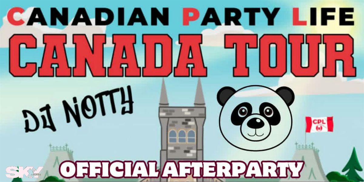 Panda Game Official After Party hosted by CANADIAN PARTY LIFE