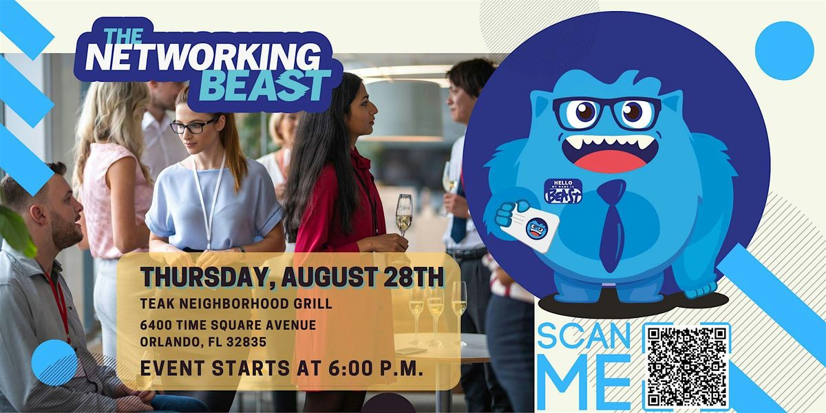 Networking Event & Business Card Exchange by The Networking Beast (Orlando)