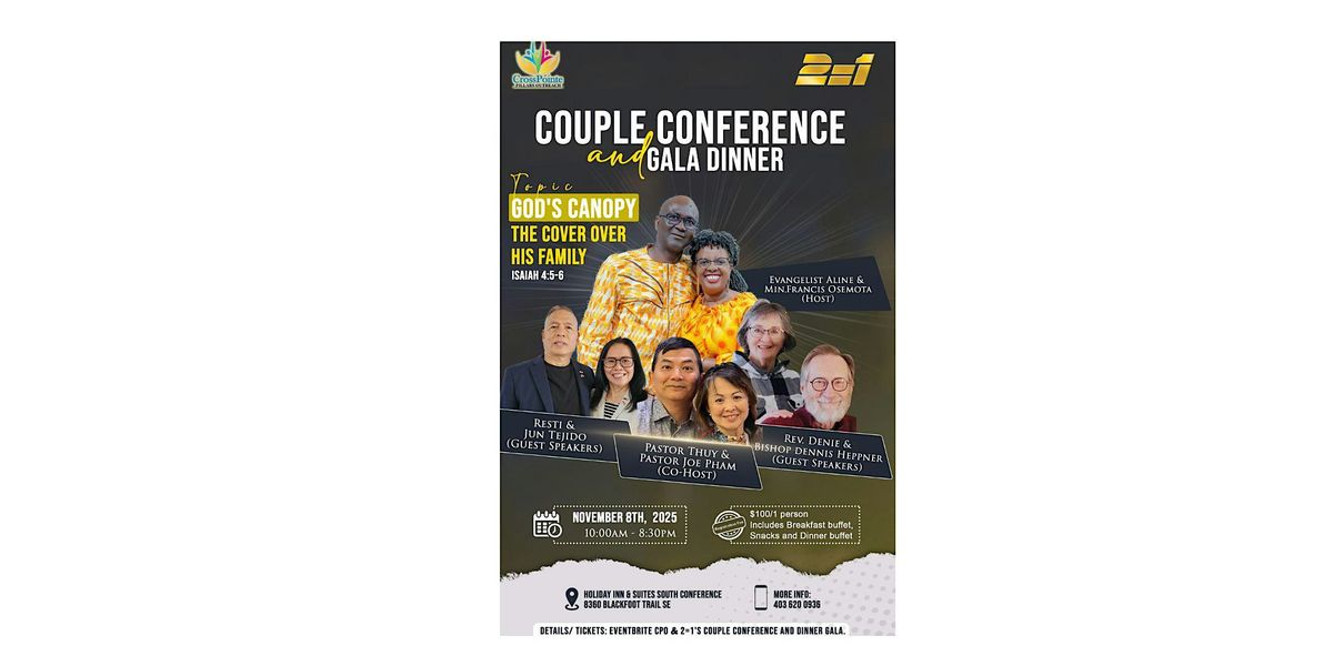 CPO&2=1's Couple Conference and Dinner Gala