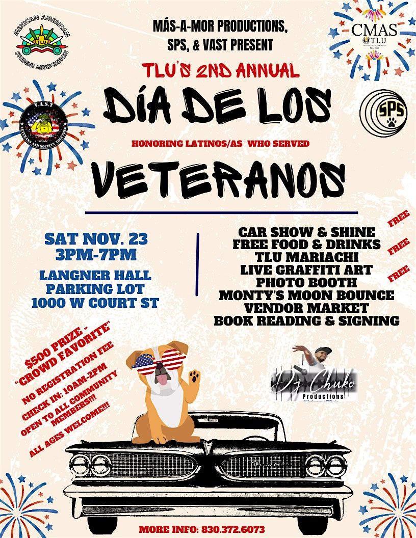 TLU's 2nd Annual Dia de los Veteranos