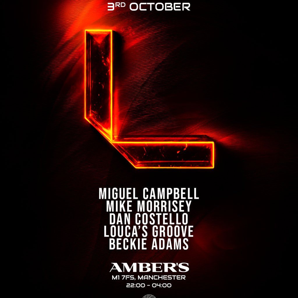 Amber's x LIBERO: Miguel Campbell, Mike Morrisey, Louca's Groove