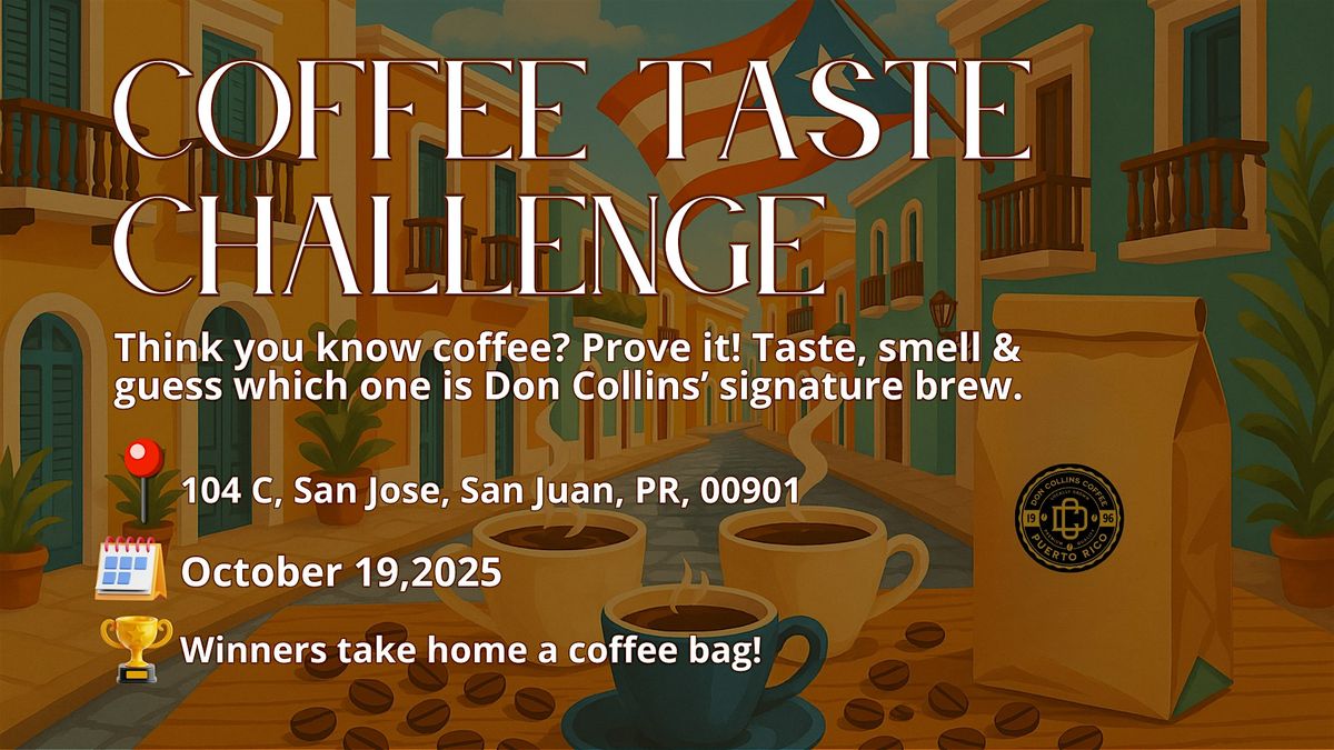 Coffee Taste Challenge