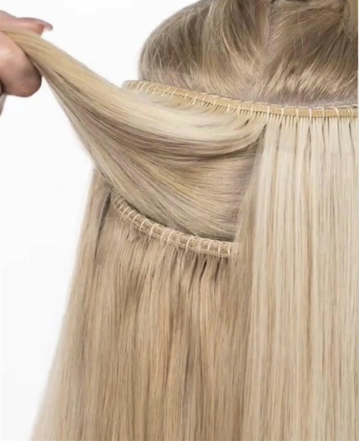 Invisible bead method hair extension class