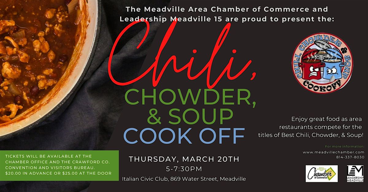 Chili, Chowder & Soup Cookoff