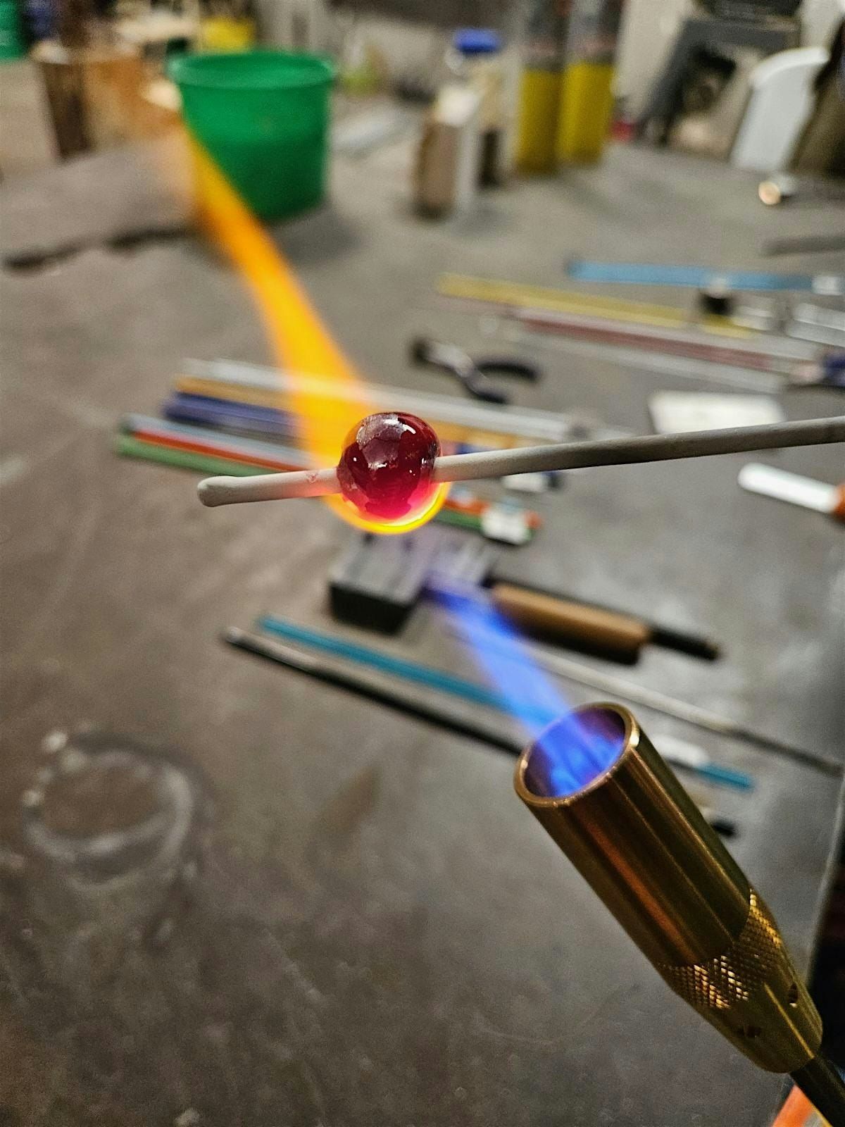 Beginner Flameworking:  Glass Beads