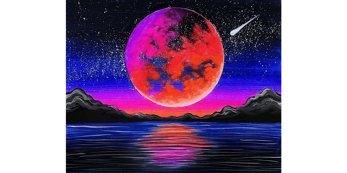 Majestic Moonlight - Paint and Sip in Chicago | Classpop!\u2122