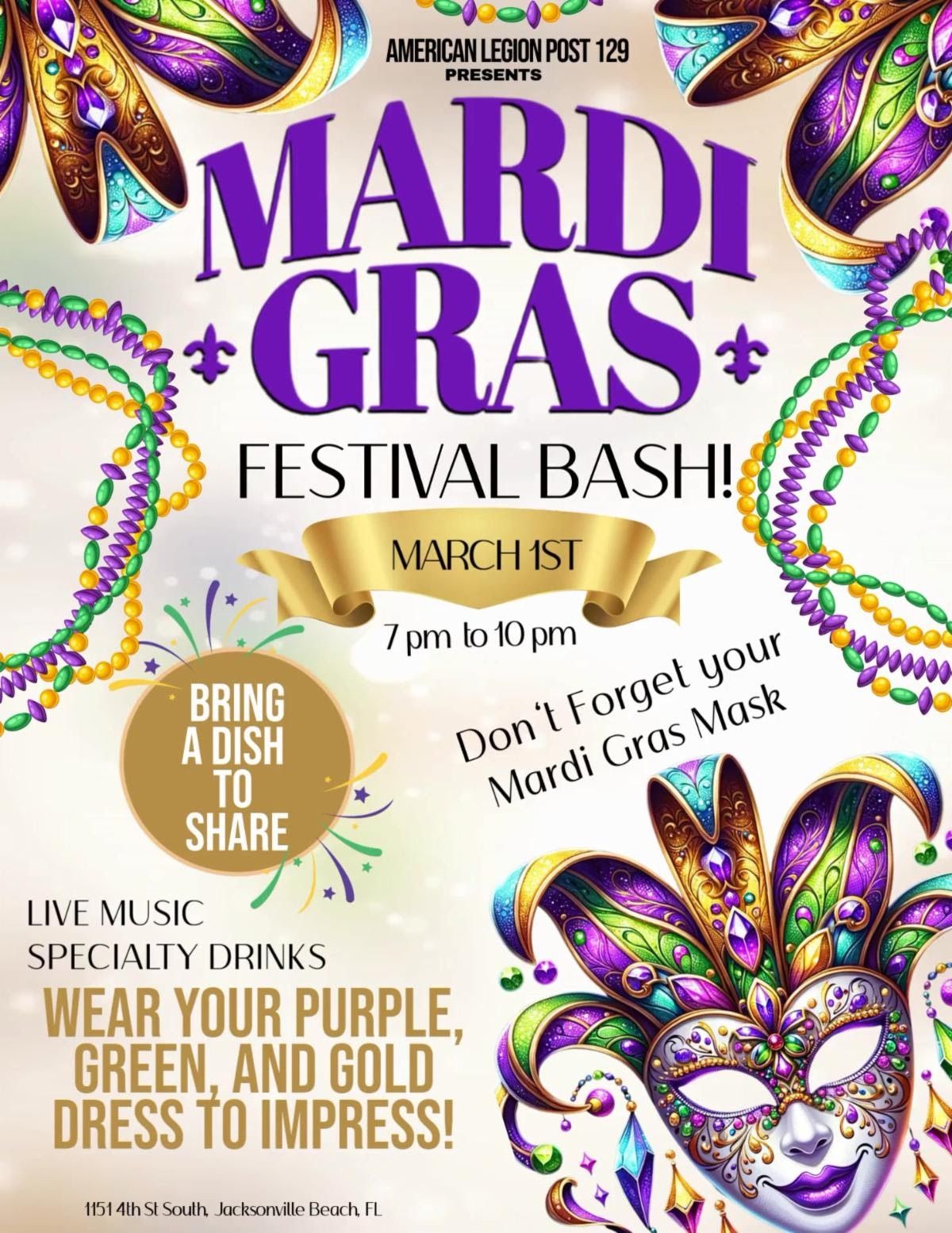 Mardi Gras Party!