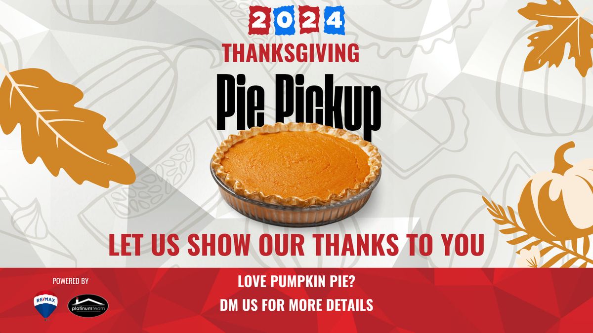 2024 Pumpkin Pie Giveaway