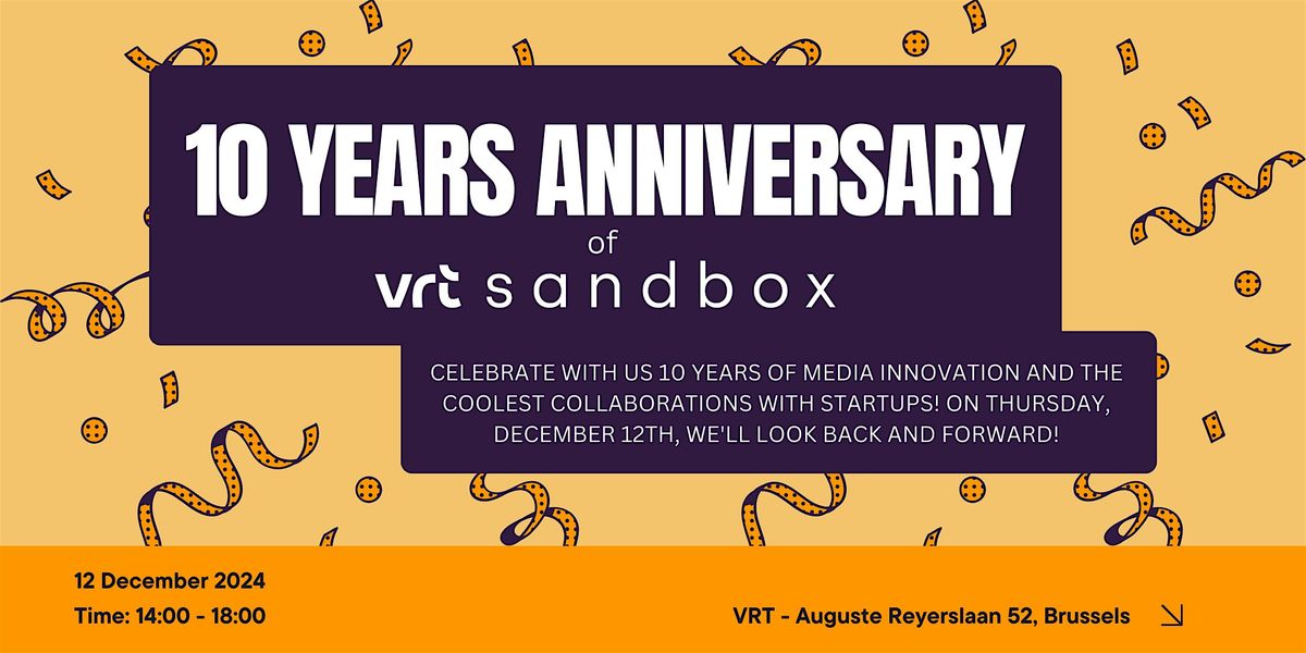 10 Years VRT Sandbox