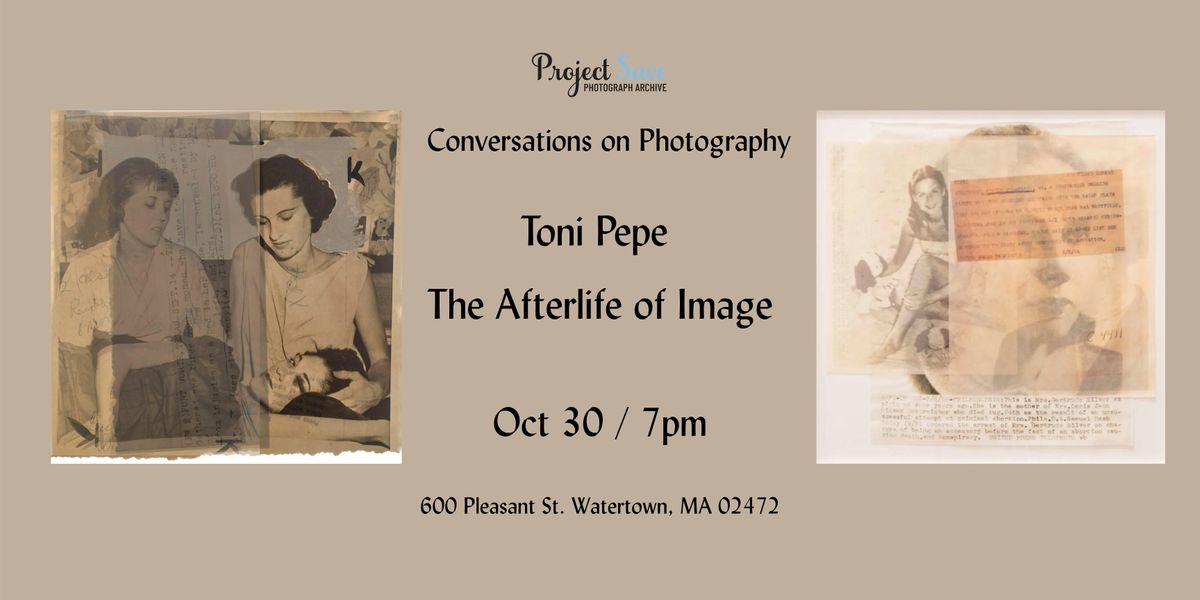 Can I Hold You? Photographer Toni Pepe in Conversation