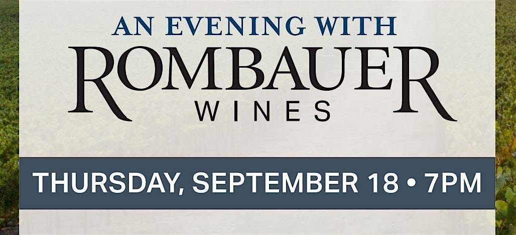 Rombauer Wine Dinner - Chart House Jacksonville