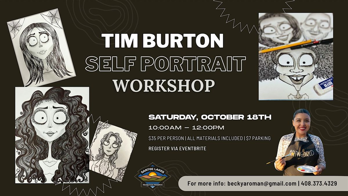 Tim Burton Self Portrait Workshop