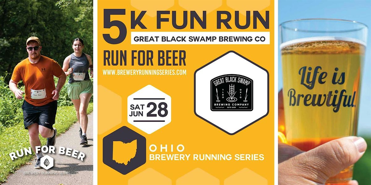 5K Beer Run x Great Black Swamp Brewing Company | 2025 Ohio BRS